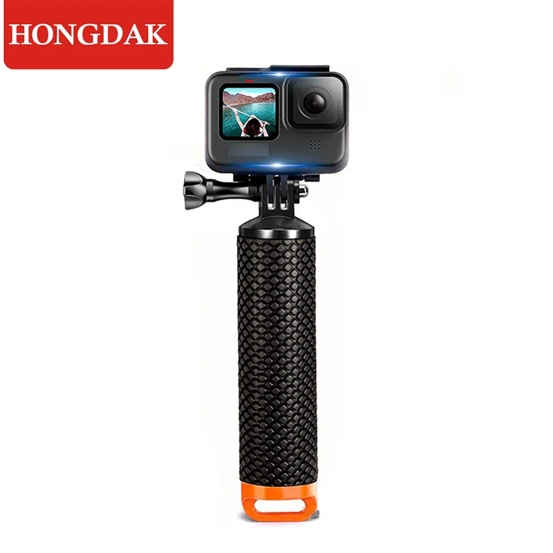 

HONGDAK Floating Hand Grip for GoPro,Underwater GoPro Hand Stick Monopod Pole for Go Pro Hero 11/10/9/8/7/6/5 Camera Accessories