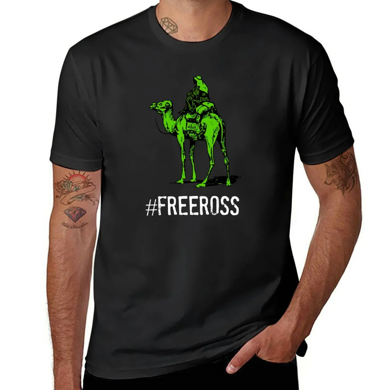 

New Free Ross Ulbricht T-Shirt oversized t shirt sublime t shirt sweat shirts T-shirt men