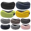 Memory Foam Neck Pillow  Cervical Vertebra Travel Portable Noon Break Aircraft U Type Of Pillow Sleep Camping Pillow  Carry Bag 6