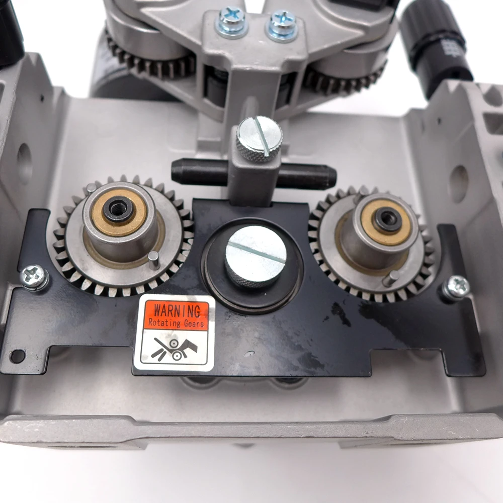 DC24V 42V 76ZY-04 Wire Feeder Motor 1.0-1.2mm 2.0-21m/Min Double Drive Mig Wires Feeding Assembly Motor With Tachometer Feedback 5