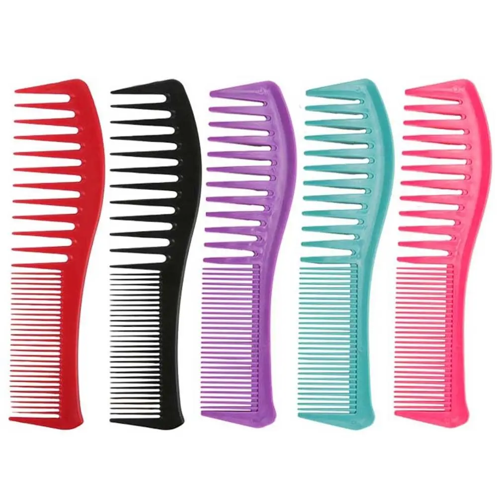 

Антистатическая расческа для волос с широкими зубьями, расческа двойного назначения с тонкими зубьями, расческа для волос, инструмент для укладки волос