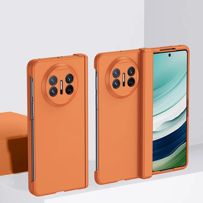 Premium Candy Color Hard PC Phone Case with Hinge Connection and Luxury Skin Feel