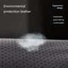 PU Leather Car pillow Lumbar Cushion Chair Pillow Auto Back Pillow for Car Travel Memory Foam relief Back Pain fill the gap 6