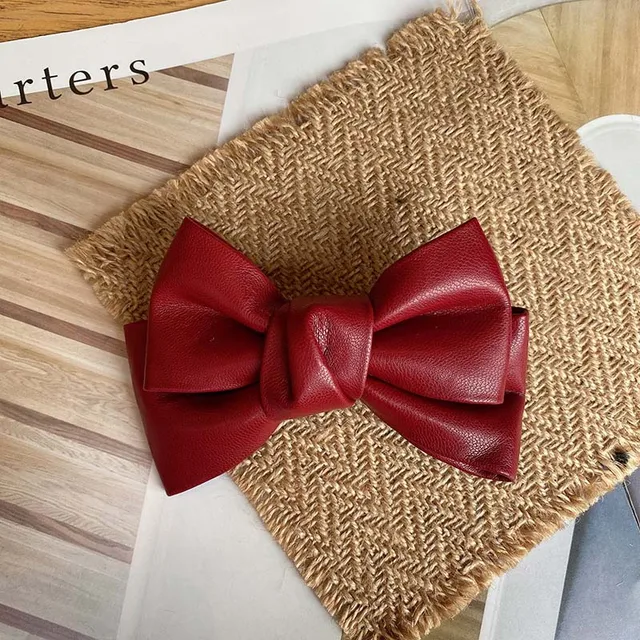 New Women Long Leather Ponytail Hold Hair Tie ободок для волос Headband Hair bands For Girls Hair Accessories gumki do wlosow P 7