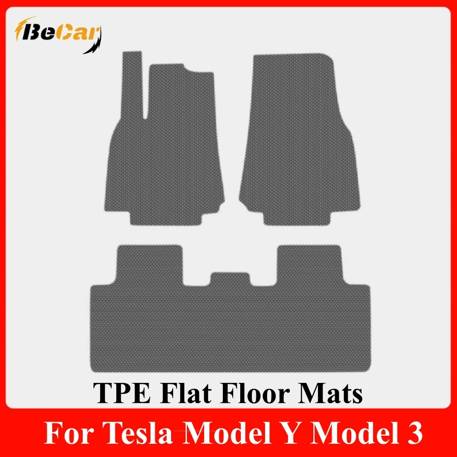 Tesla Model Y Floor Mats 2023 Trunk Mat Cargo Liner Model 3 Floor Mat  Accessories on Aliexpress