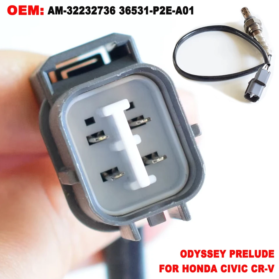 Sensore Di Ossigeno Originale Per Honda | 36532-5A2-A01 | Ricambio Specifico Per Accord 4D '13-'14 | Montaggio Diretto - 4