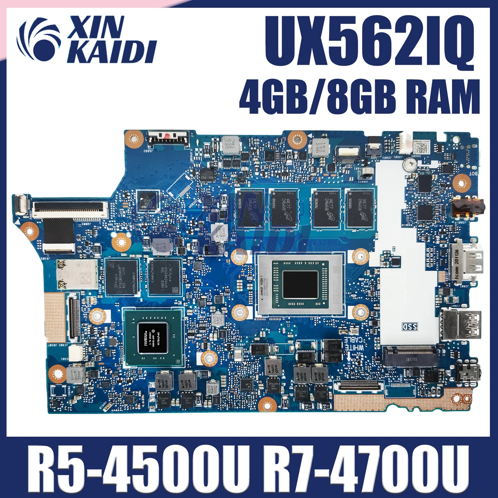 UX562IQ Материнская плата ASUS ZenBook Flip 15 UX562I UX562 Q507IQ материнская плата для ноутбука с бритьями 8 ГБ/16 ГБ-ОЗУ V2G