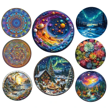 Starry Sky Wooden Puzzle 1