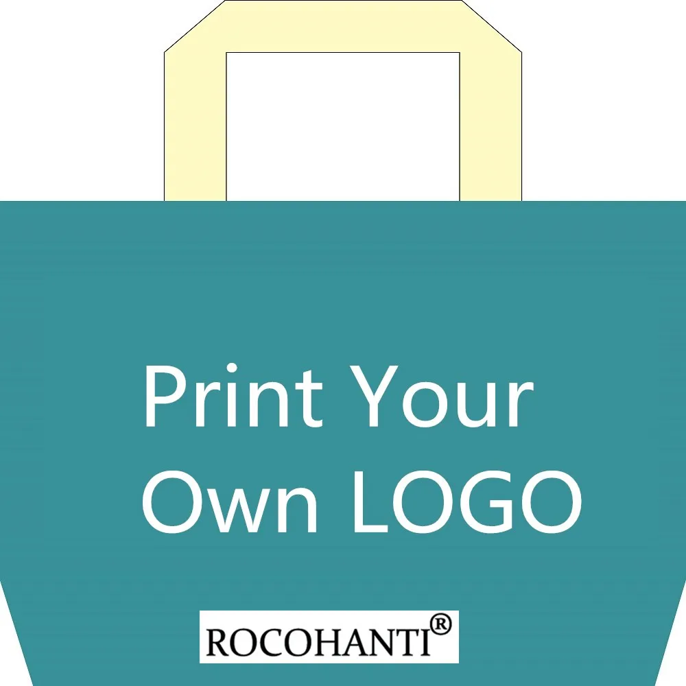 맞춤형 로고 에코 재사용 가능 접이식 부직포 원단 선물 가방, 슈퍼마켓 식료품 쇼핑용 손잡이가 달린 토트백, 100x