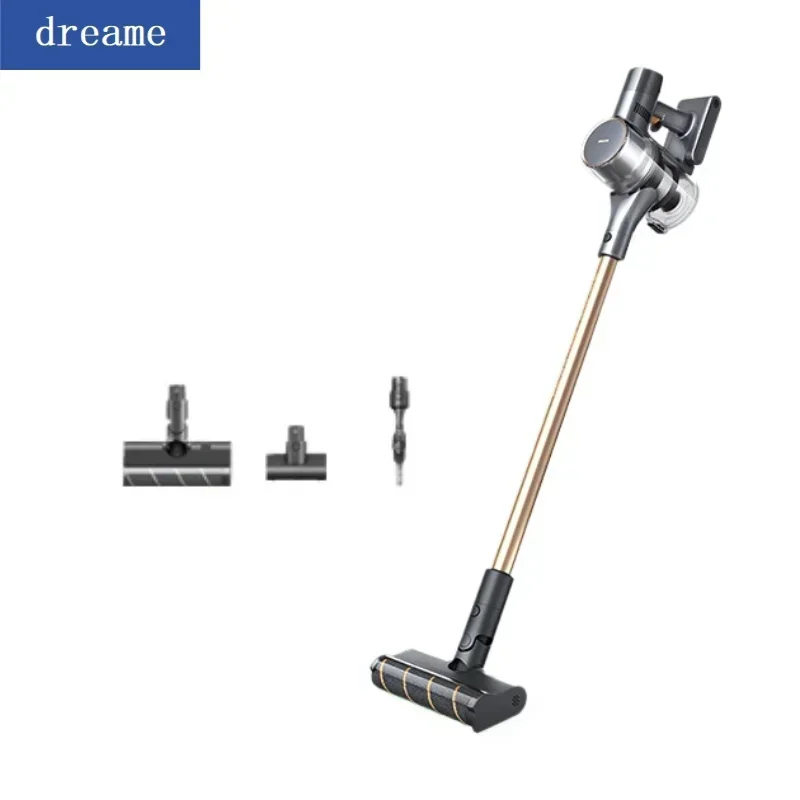 DREAME Green Light Dust V12S Cordless Vacuum Cleaner Household Large Suction Mite Removal Machine Multi-purpose Home Appliances