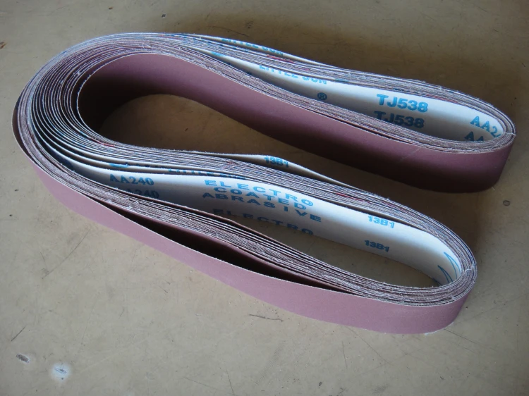 52pcs 1080*25mm Abrasive belt for Grinder accessories p60p600 TJ538