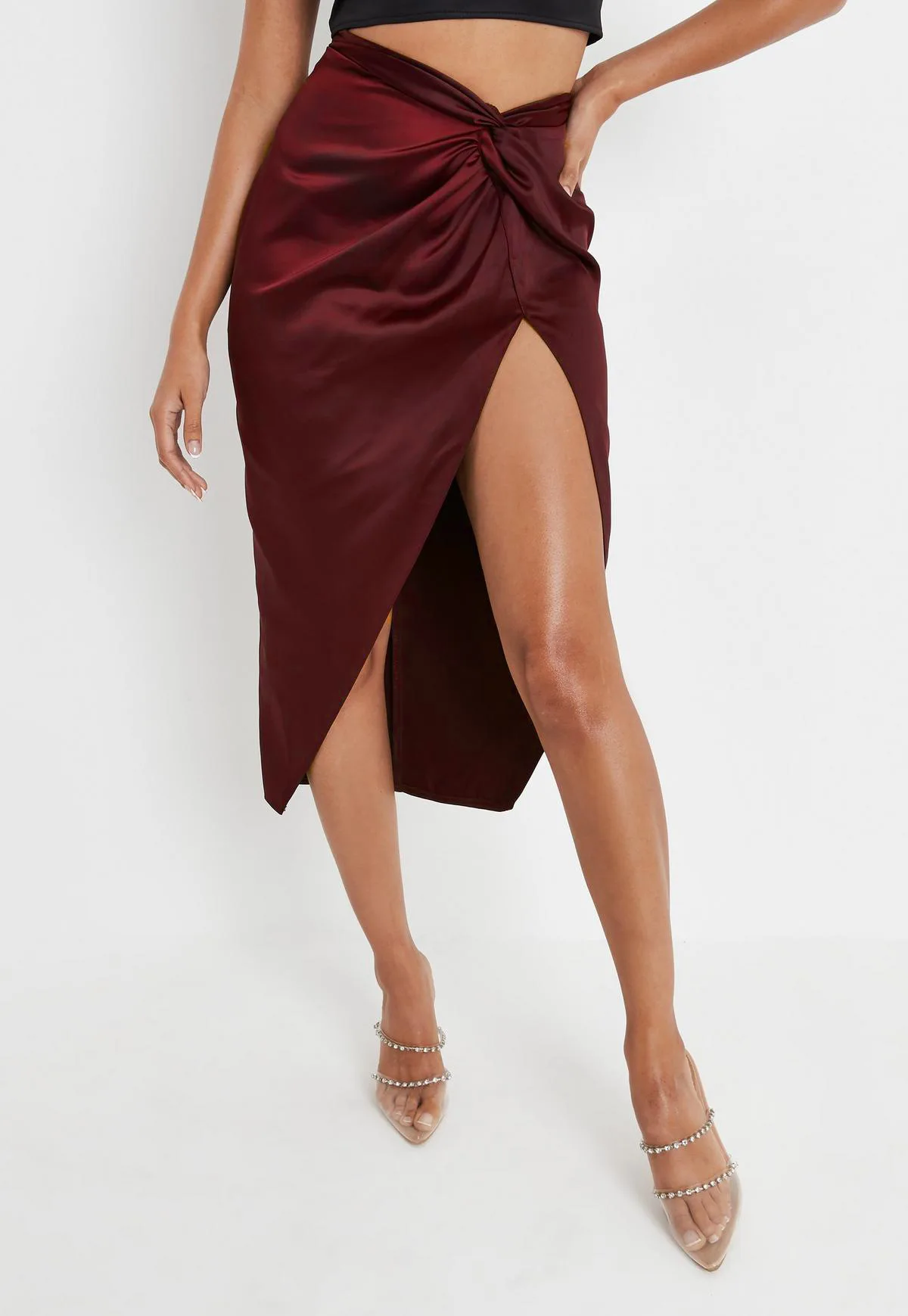 Elegant Woman  Chiffon Skirt 2022 Summer Casual Female Pleated Beach Skirts Ladies Chic Solid Bow High Waisted Skirt crop top and skirt
