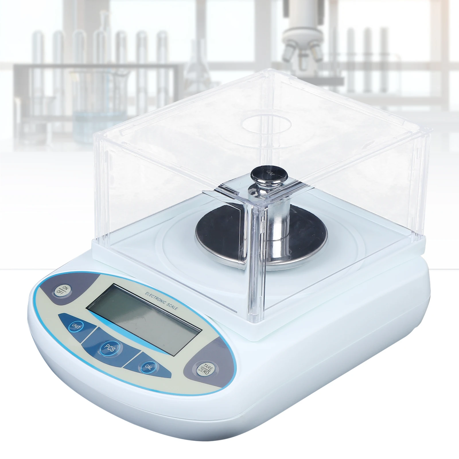 Analytical Electronic Balance Laboratory Lab Precision Scale Jewelry Scales Weighing Electronic Scales 0.01g Calibrated
