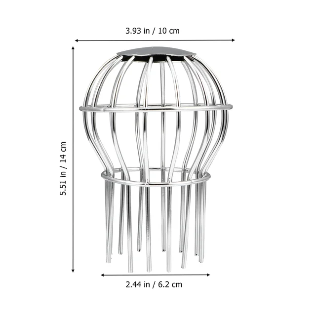 Ereszcsatorna -Leereszkedés Szűrő Őrző Lefolyó Levél Tetőőrök Takaró Mosogató Léggömb Szerszámok Kültéri Padlóellenes Sapka - Image 4