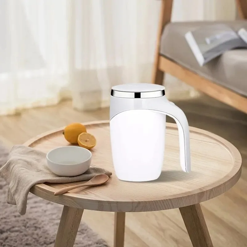 stirring cup Automatic Stirring Cup Magnetic Mug Stainless Steel Coffee Mixing Cup Blender Lazy Milkshake Rotating Magnetic Water Mixer