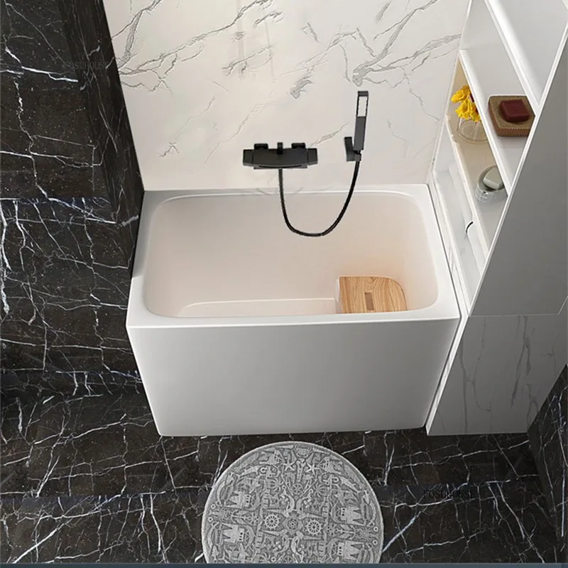 Light Luxury Comfortable Bathtubs for Bathroom Full Body Adult Freestanding Bathtub Japanese Acrylic Design Bathtubs for Hotels