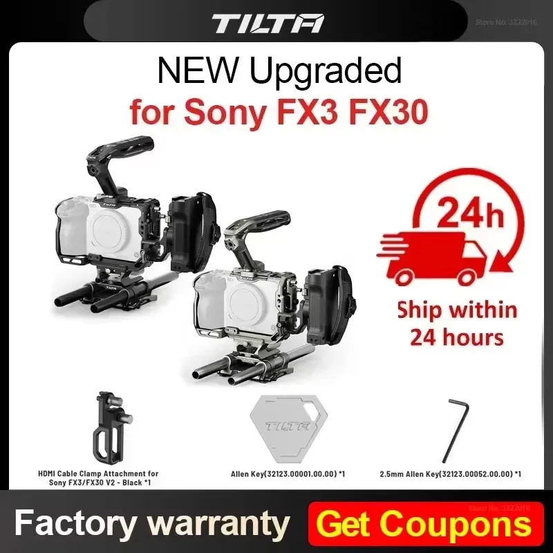 TILTA for Sony FX3 FX30 Camera Cage TA-T16-FCC Armor Full Cage