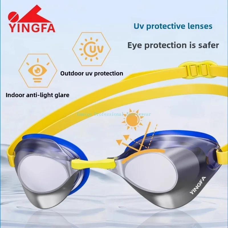 Original Yingfa Competiton Swimming Goggles Waterproof Anti Fog Professional Swimming Goggles Accessories
