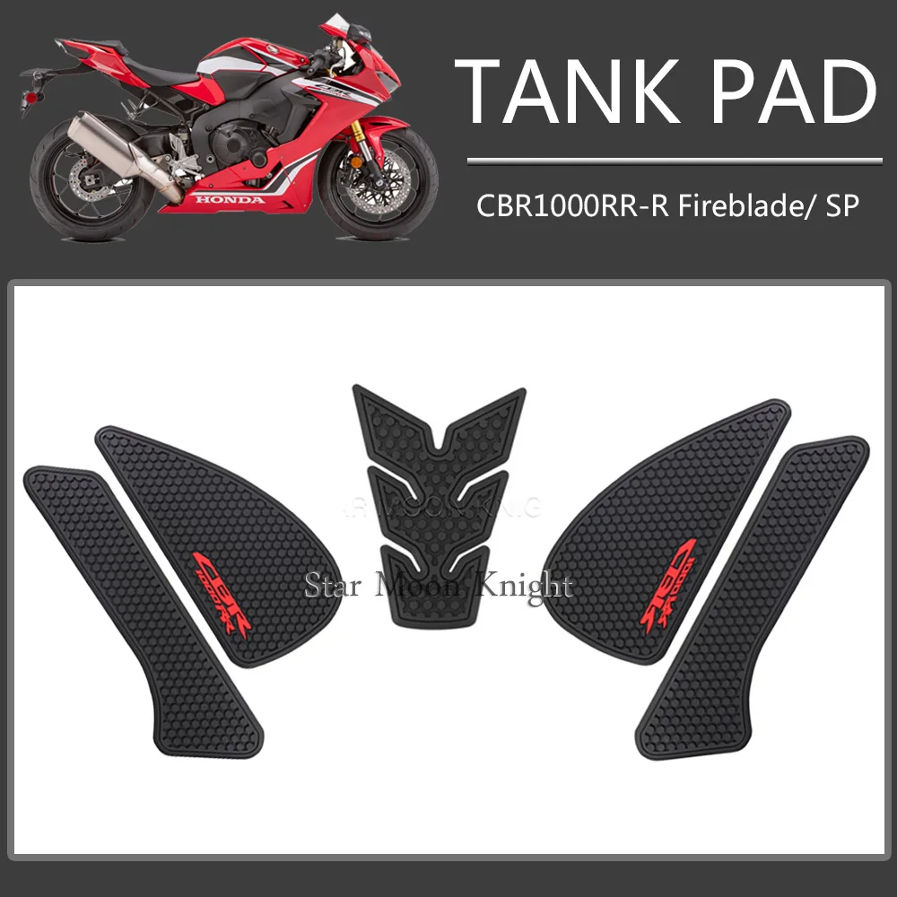 

Motorcycle Side Fuel Tank Pad For Honda CBR1000RR-R Fireblade SP 2020 2021 2022 Rubber Non-slip Tank Stickers