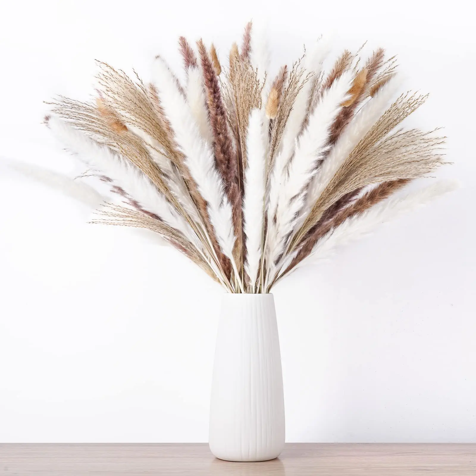 

Boho Decor Flower Arrangement Natural Dried Pampas Grass for Wedding Party Farmhouse Living Room Home Table Decoration