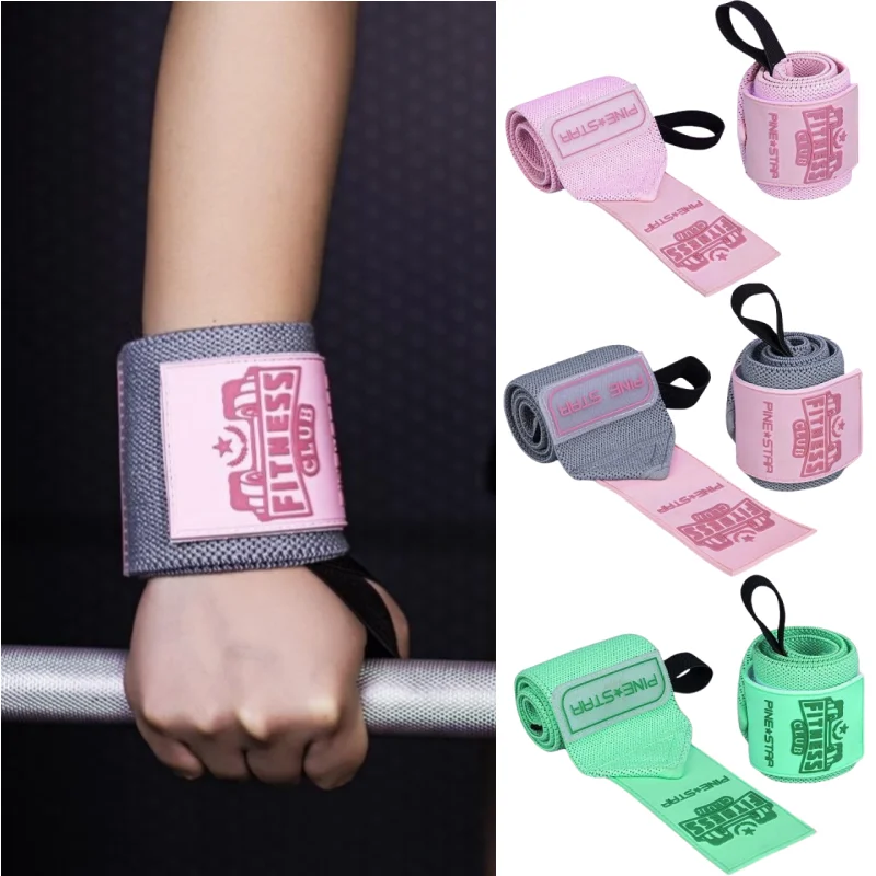 

Weight Lifting Wrist Wraps for Women Gym Workout Wrist Support 60CM Weight Lifting Wrist Brace for Powerlifting Bodybuilding
