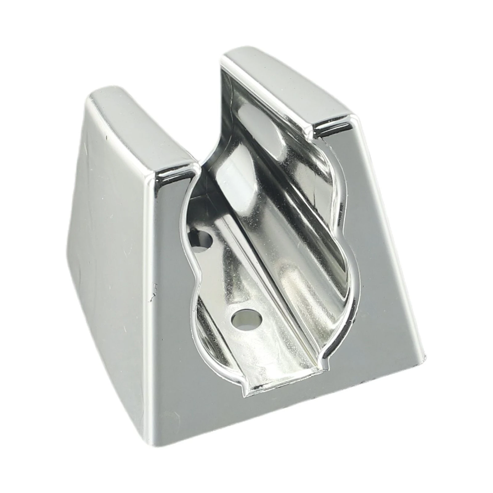 1 Pcs Shower Head Holder Replacement Robust Shower Seat Silver 4.8*4.8*3cm Adjustable Base Chrome Durable Handset