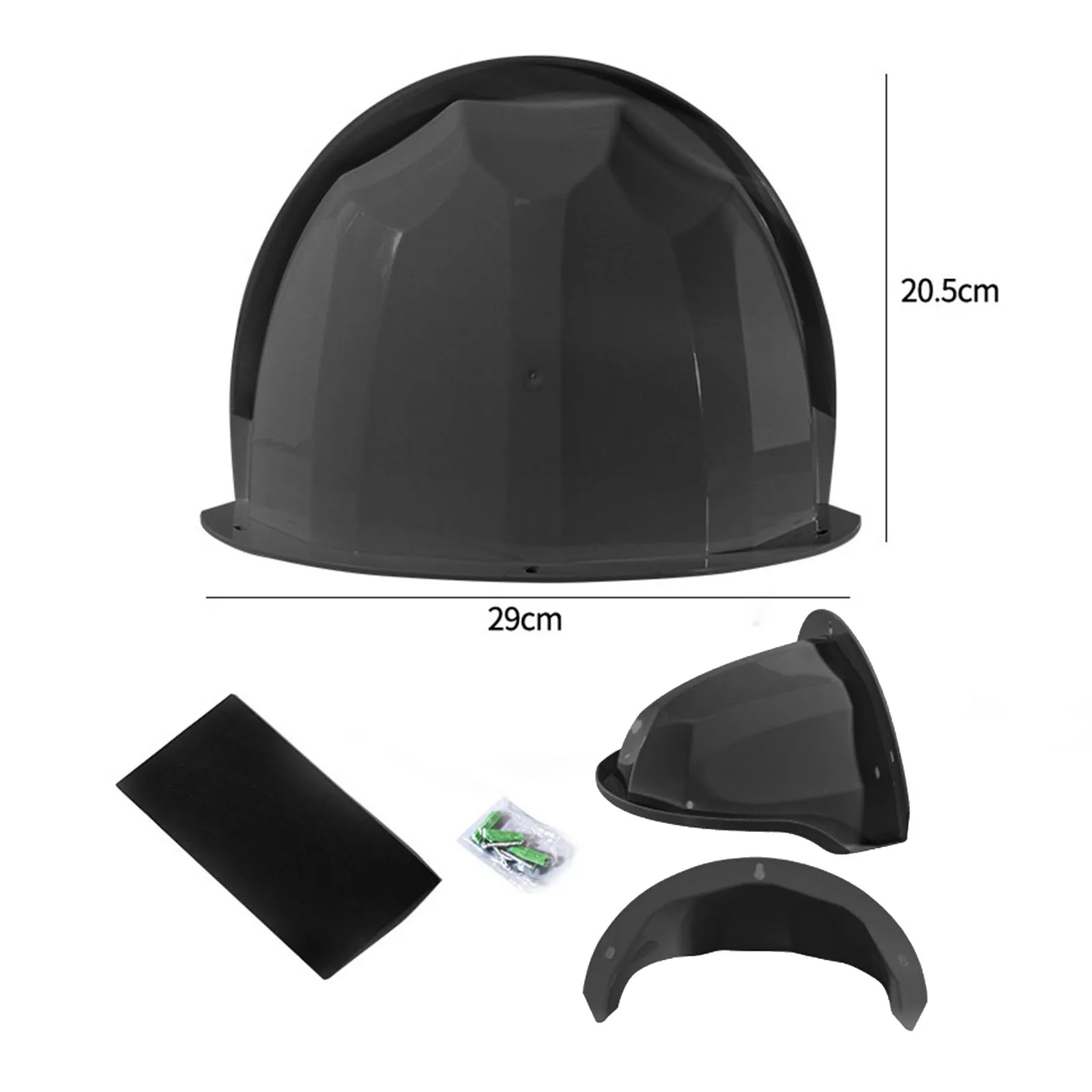 Copertura Antipioggia Per Telecamere Esterno - Protezione Sole E Pioggia Per Sicurezza - Foto 3