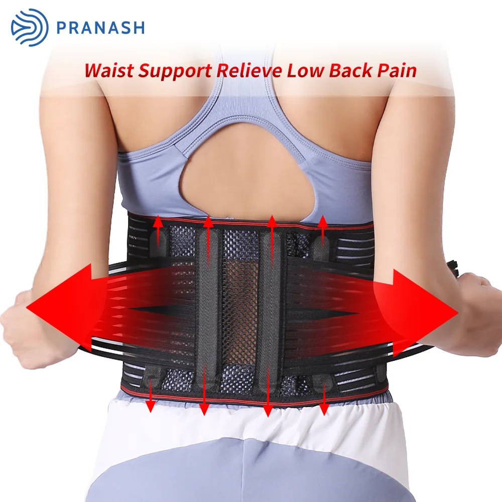 

Breathable Waist Braces Back Support Belt Anti-skid Lumbar Support Belt Lumbar Support Back Waist Support Brace