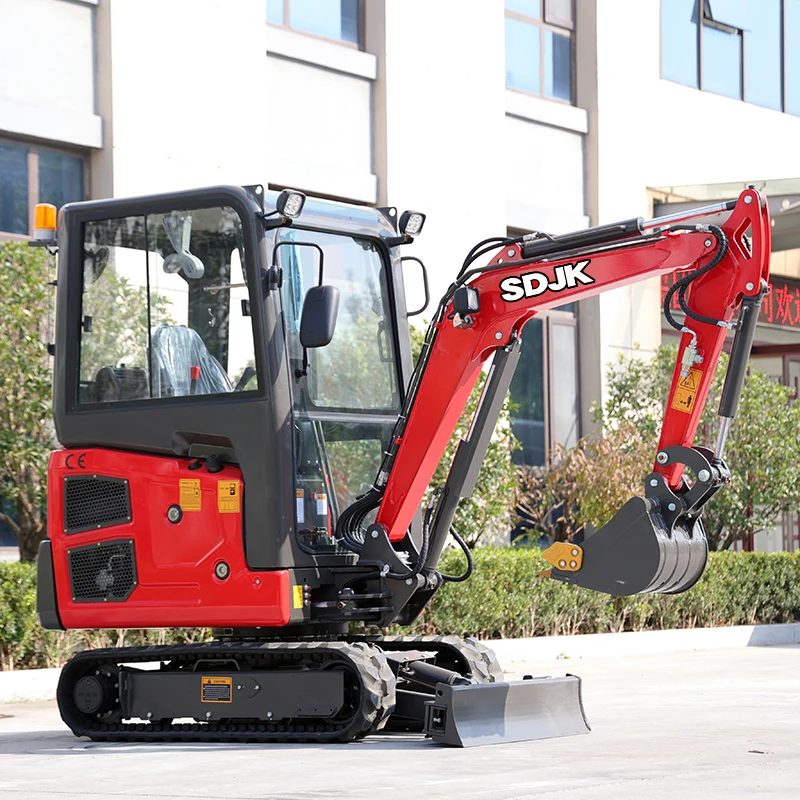 Muslimwholesale Mini Piccolo Escavatore Idraulico Ce/Epa Compatto Cingolato Mini Escavatore 2 Ton 1 Ton 3.5 Ton Migliori Prezzi