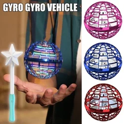 Boule magique de noël pour enfants, jouets pour enfants, rotation à 360 °, ovni, volant en plein air, Version gratuite 