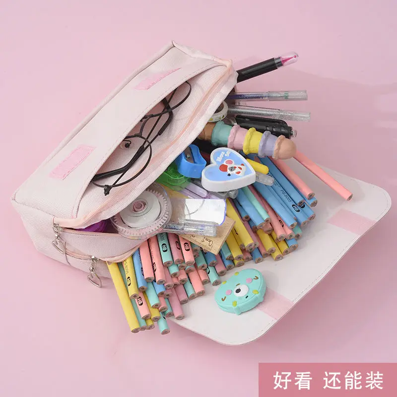 school supplies korean stationery kawaii pencil case kids school