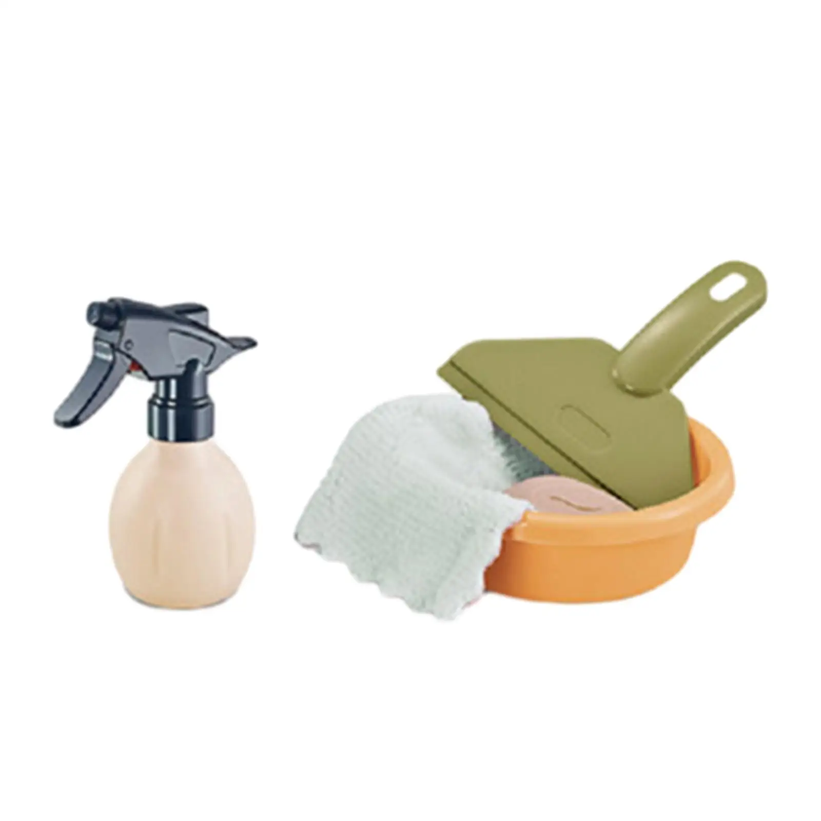 Kids Household Cleaning Tool Kids Broom, Dustpan and Mop Set Housework Cleaning 5