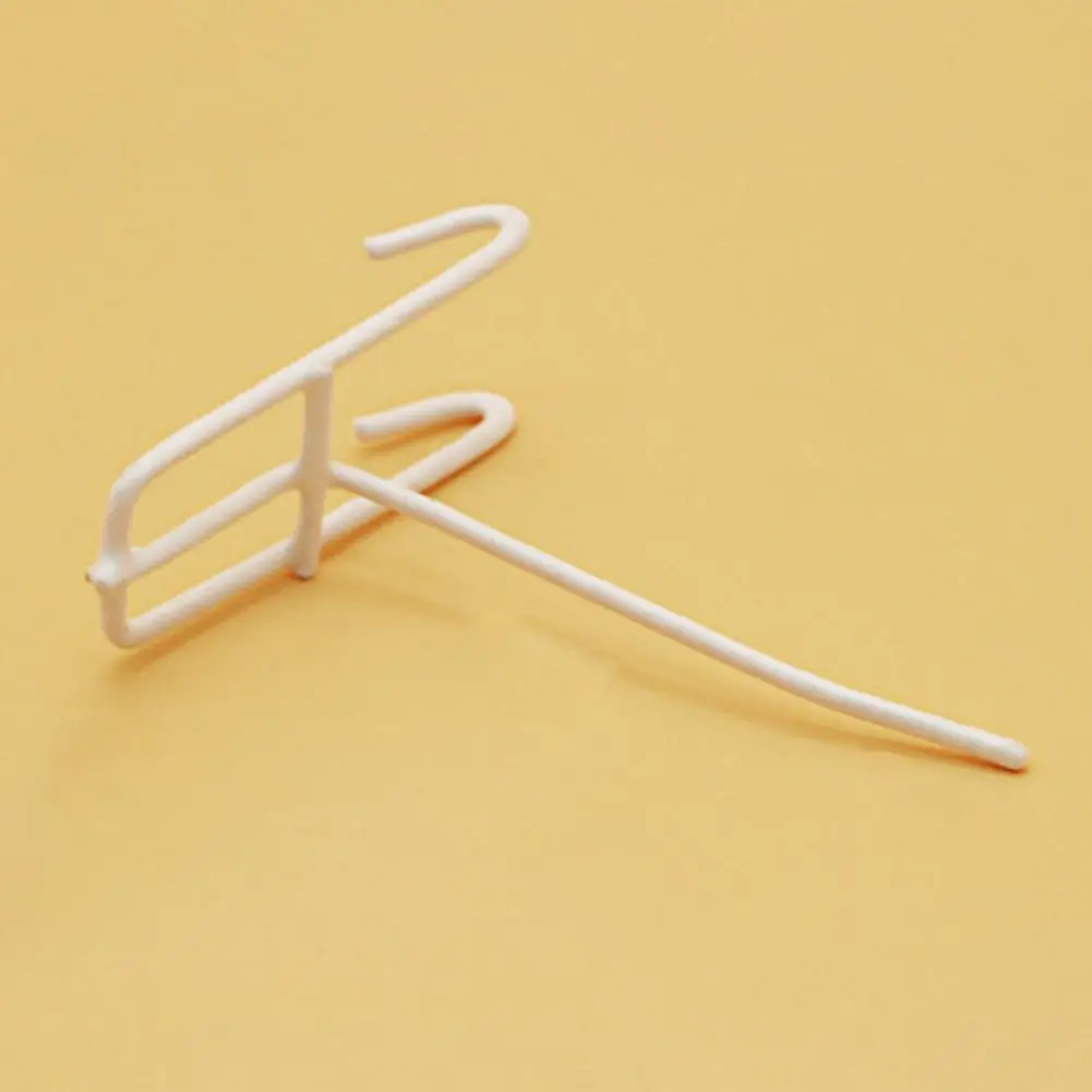 10Pcs Metal Mesh Panel Hangers Reusable Supermarket Hanger Universal Retail Shop Mesh Panel Hooks Coat Bag Hanger Hook Wall Hook 4