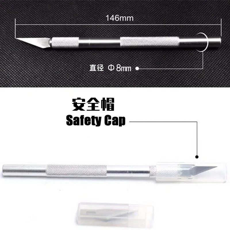 Knife Handle 2 10 Blade Replacement 1#Mobile Phone PCB DIY Repair Hand Tools Knife Scalpel Blade