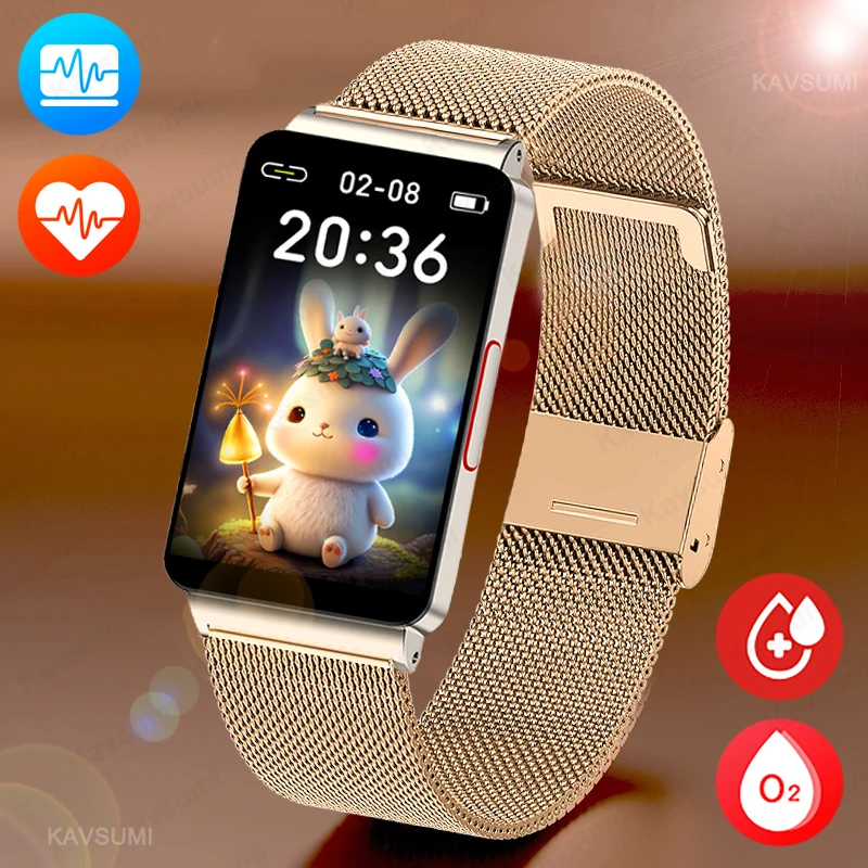 

2023 New Health monitoring smartwatch For Men Blood Glucose Blood Pressure Temperature Smart Watch Blood Glucose Meter For Women