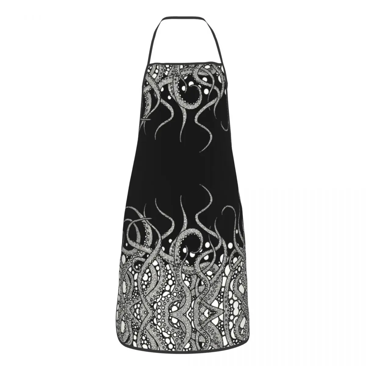 Unisex Horror Monster Tentacles Cthulhu Kitchen Chef Cooking Baking Grembiule Uomo Donna Tablier Cuisine For Painting