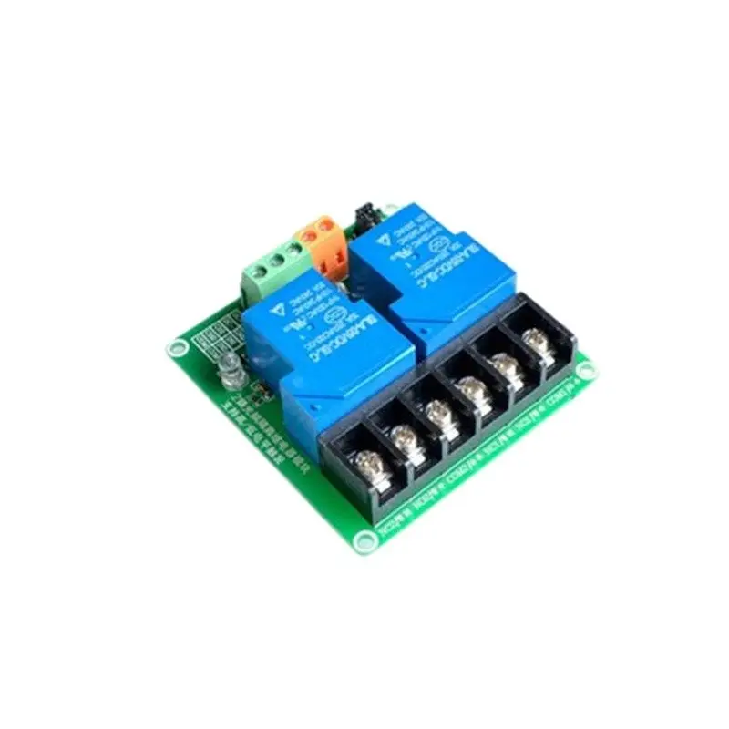 

2 channels 30A high and low level trigger relay module 5V smart home PLC automation control