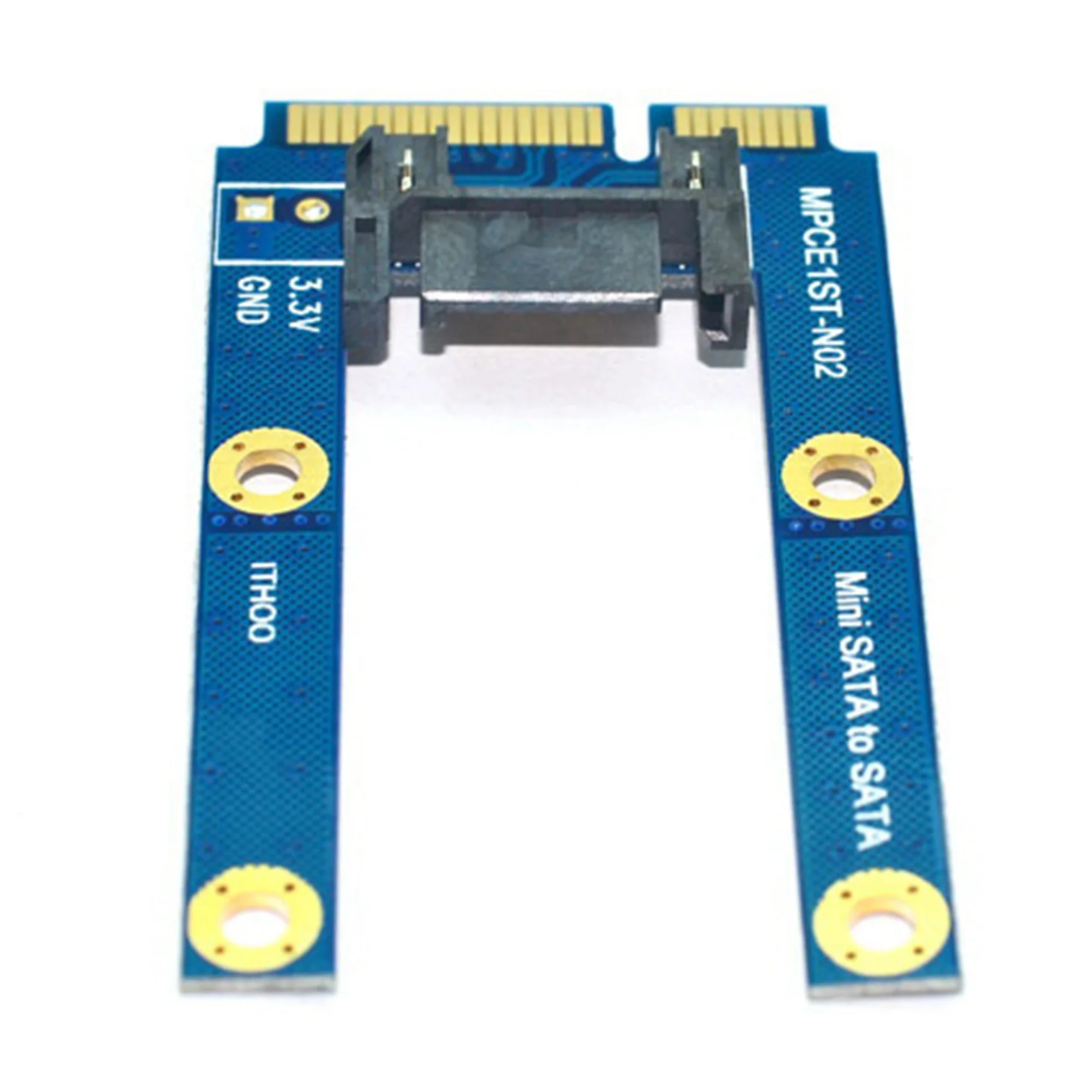 MSATA SATA 어댑터 카드 마더보드 미니 PCIE-7PIN SATA SSD 솔리드 스테이트 하드 드라이브 확장 컨버터