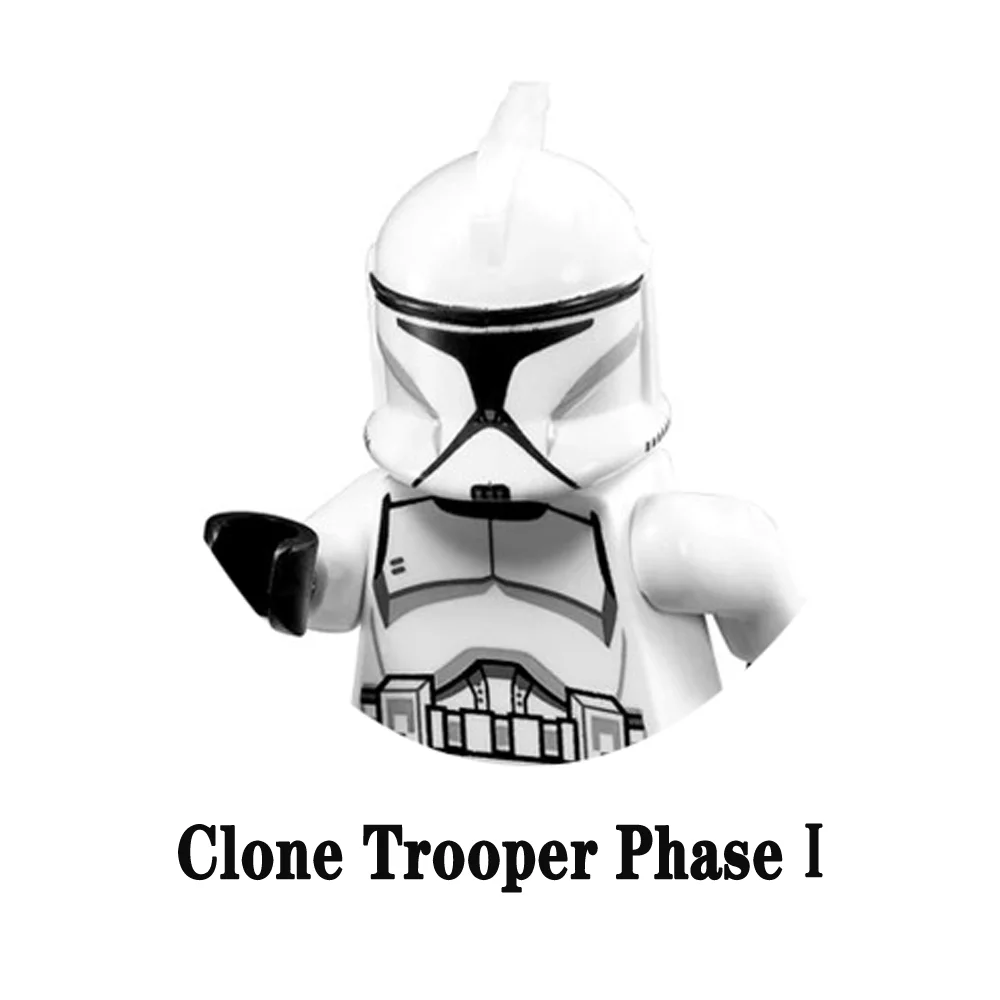 wooden block puzzle Disney Brand The Bad Batch Clone Trooper Building Blocks ARC Commander Colt Blitz Hammer Cody Rex Bricks Elite Squad Trooper Toy wooden blocks Blocks