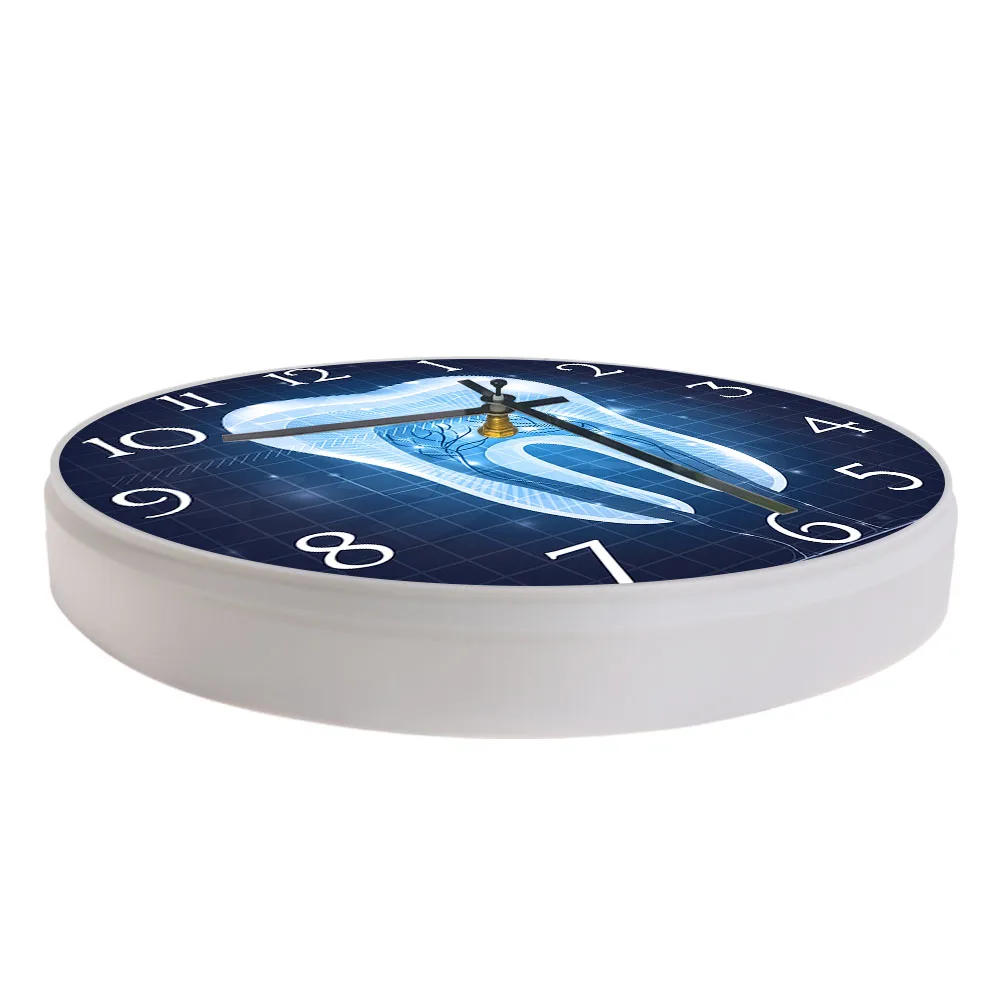 Description Picture 4 of itemTooth Anatomy Art Wall Clock For Dental Clinic Office Dentist Gift Medical Artwork Modern Design Home Decor Clock Wall Watch