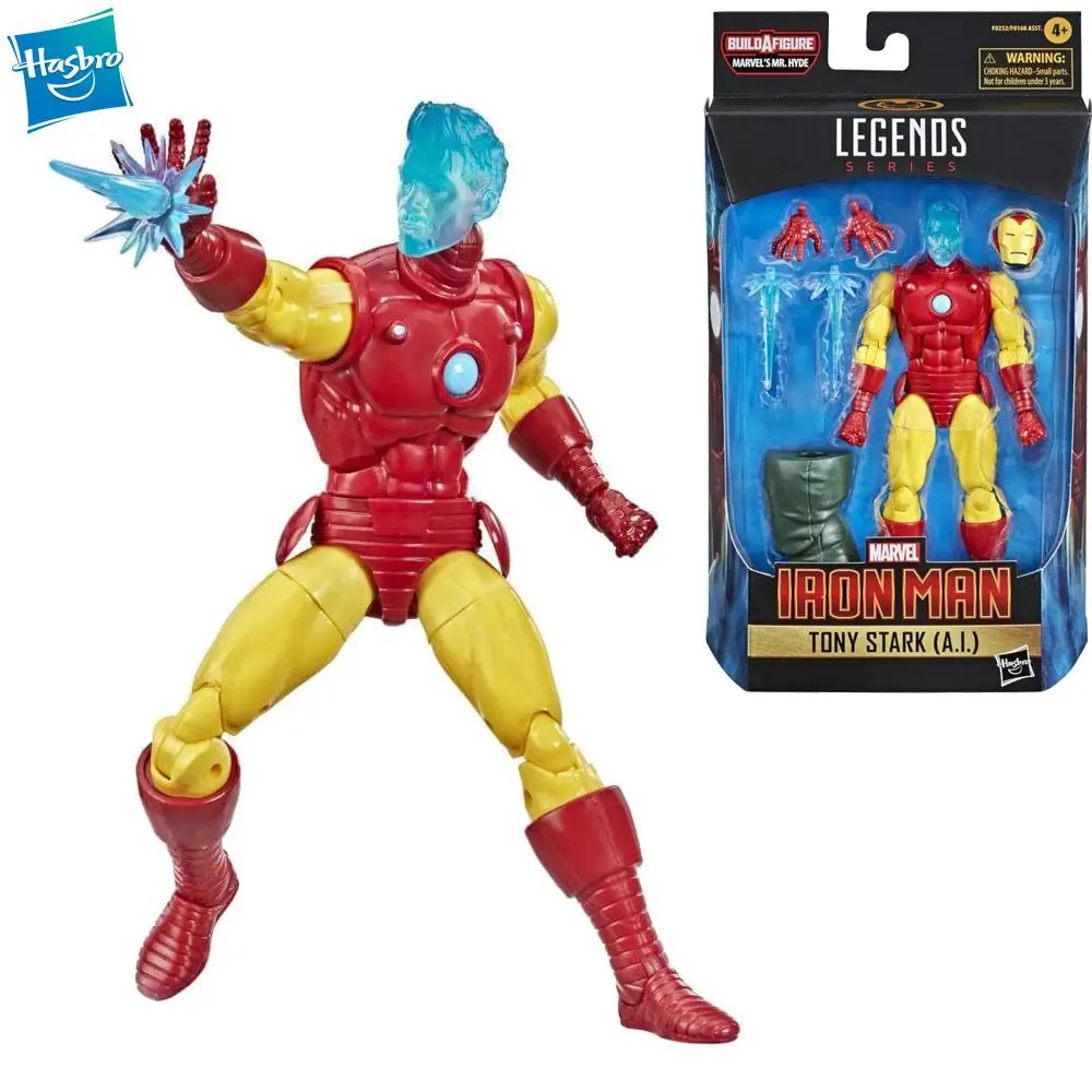 

Original Hasbro Marvel Legends Series 6-Inch Tony Stark (A.i.) 6-Inch Action Figure Toy Model Gift Collection In-Stock New