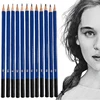 12Pcs Professional Drawing Sketching Pencil Set Sketch Art Pencils Graphite Shading Pencils for Beginners Pro Artists Stationery 1