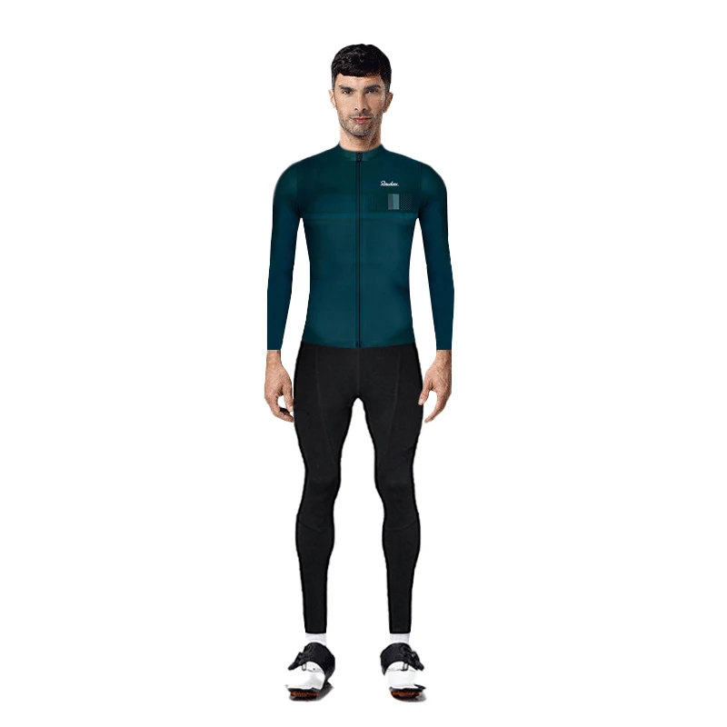 

2023 Men's Autumn Cycling Suit MTB Bicycle UV Protection Cycling Suit Spring Bib Pants Cycling Set Highway Bicycle Long Sleeve