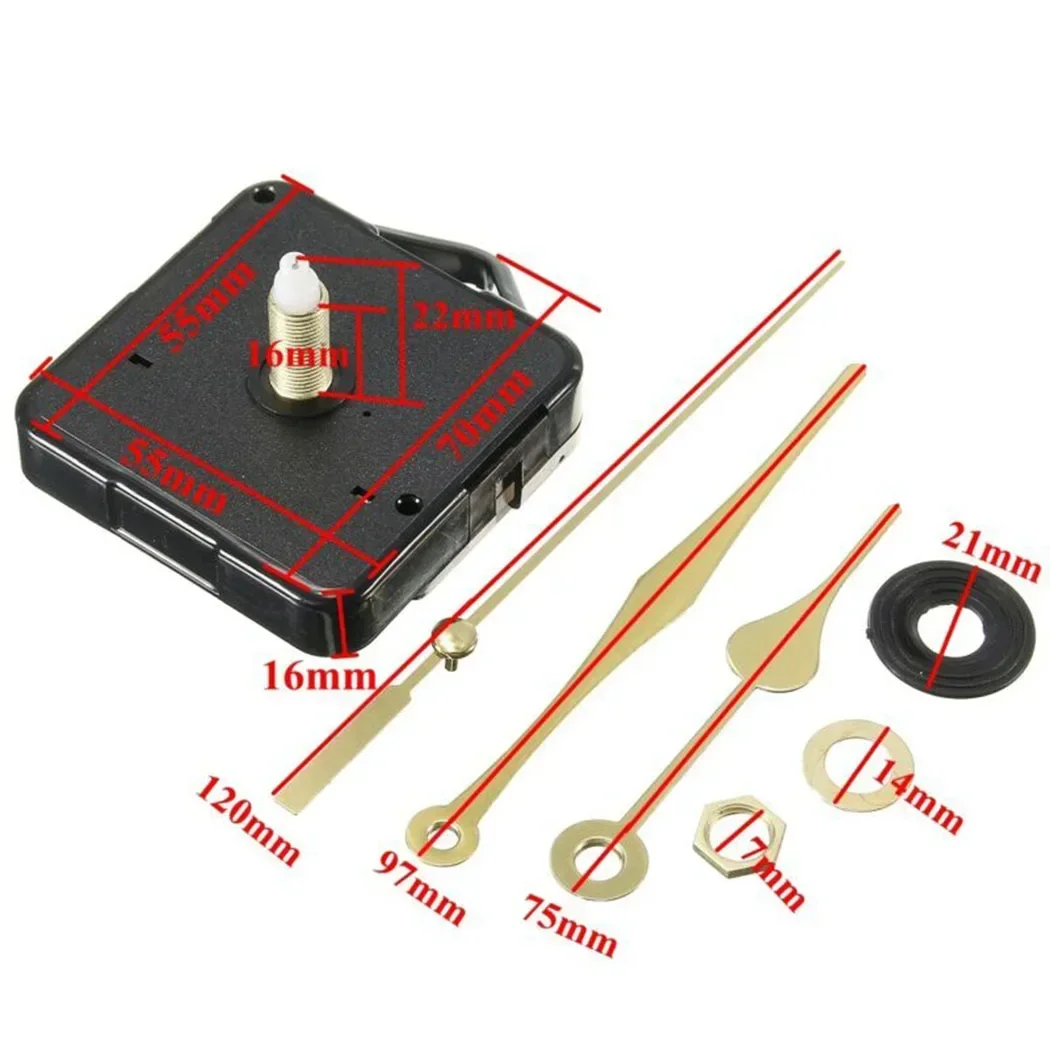 Wall Clock Movement Quartz Clock Movement Wall Quartz Pendulum Clock Movement Mechanism Music Box DIY Repair Kit For Repairing Replacing Home Decorations