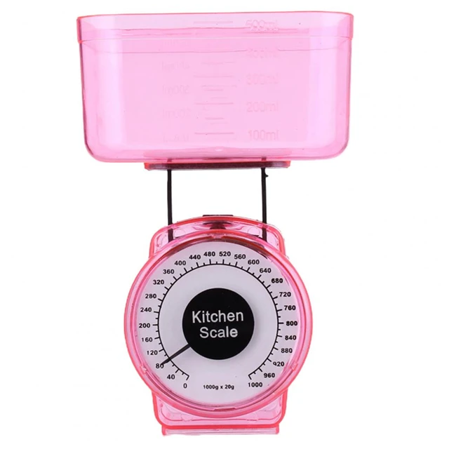 Mechanical Scale Fast Response Stable Base Weighing Meal Prep Kitchen Scale  Food Scale Weighing Tool - AliExpress