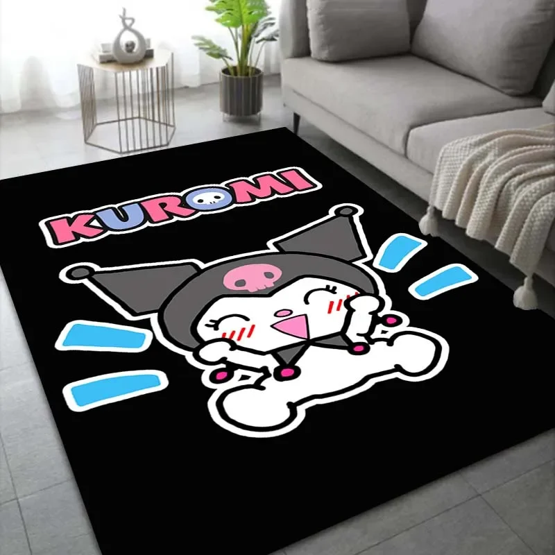 

Cute cartoon carpets, (Black Beauty) living room bedroom decorative carpets picnic mats camping mats kitchen bathroom mats gift
