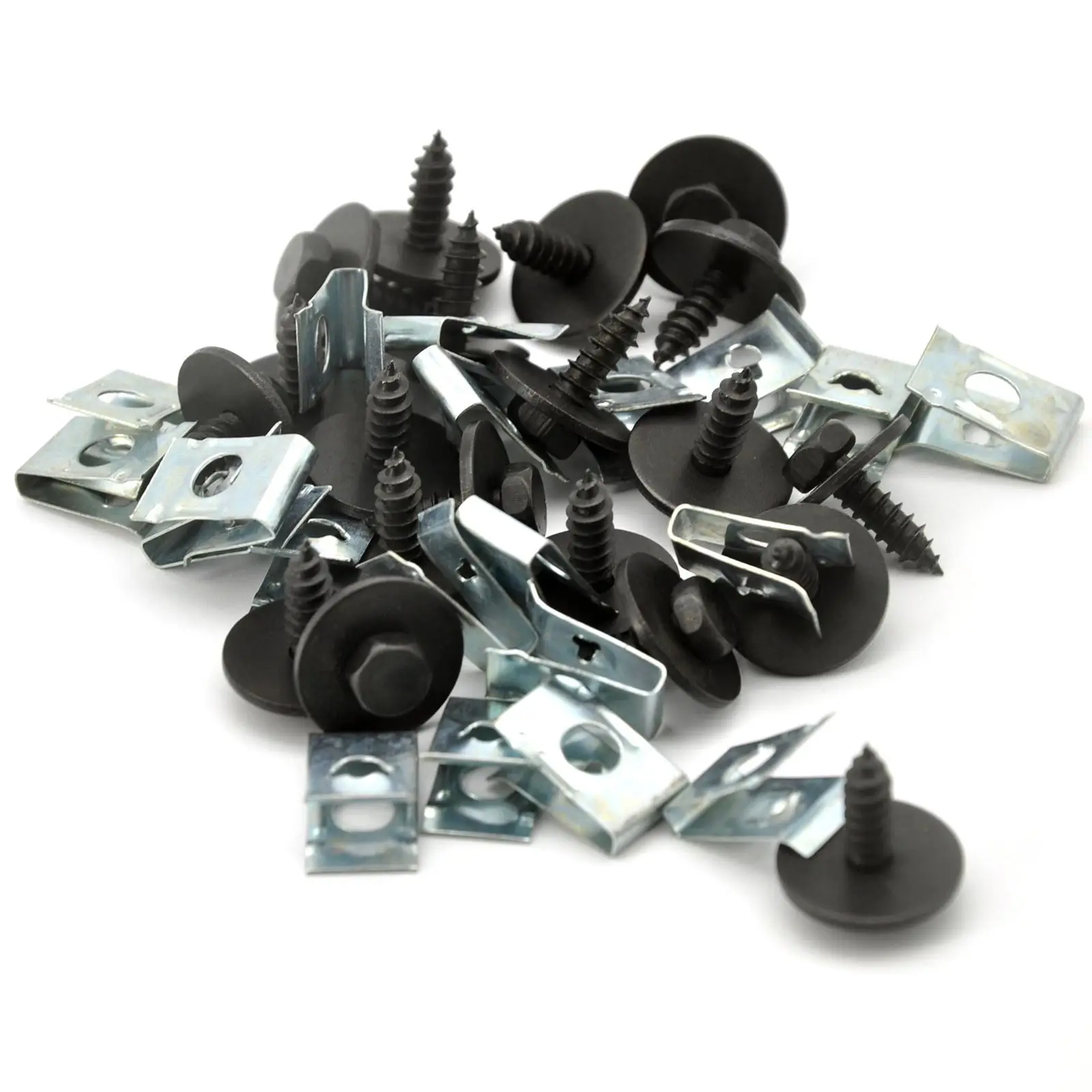 For BMW E82 E30 E91 E39 E64 E84 Car U Nut Hex Screw Speed Fastener Body Undertray Sheet Metal Clip Fixing Protect Accessories
