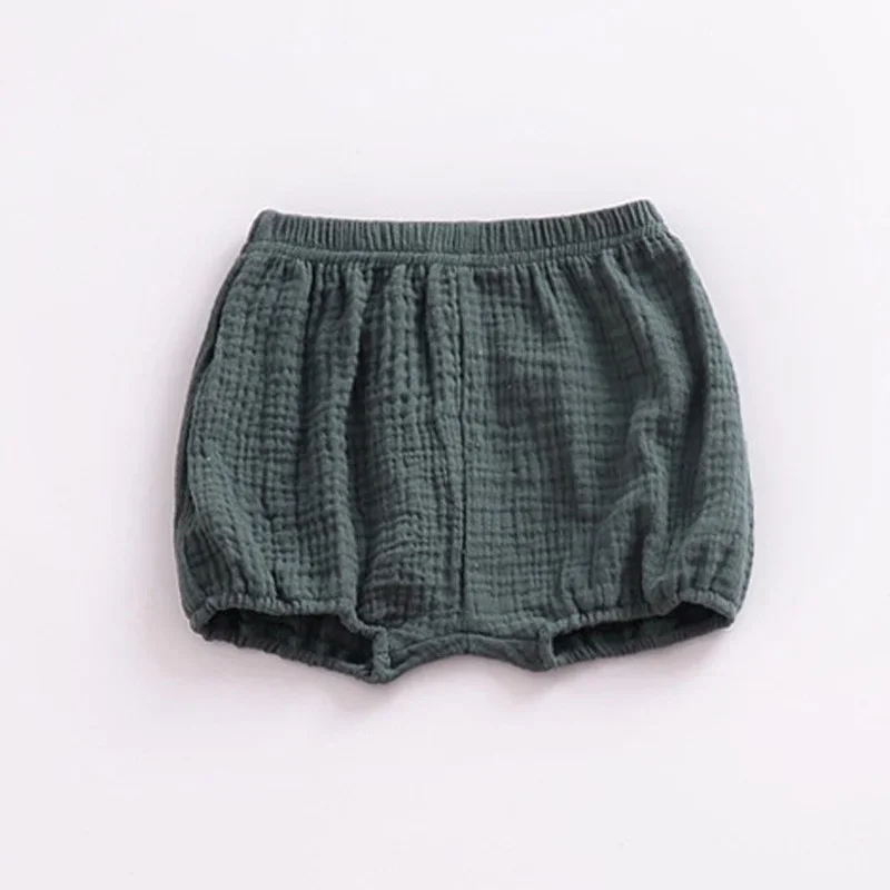 Kids Shorts Baby Girls Summer Linen Cotton Outfits Children Clothing Newborn Comfortable Toddler 0-4Y