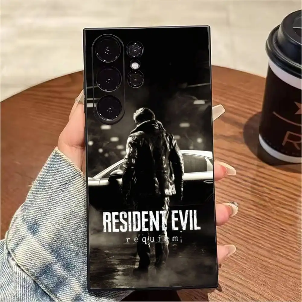 Resident Evil Requiem Themed Phone Case - Sleek Black Cover