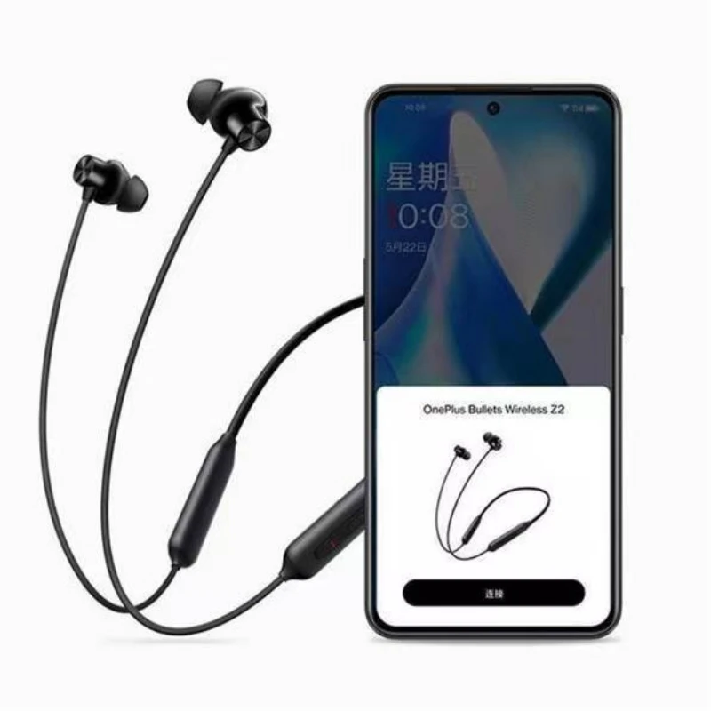 Original Oneplus Bullets Wireless Z2 Wirelesss Earphone AI Noise